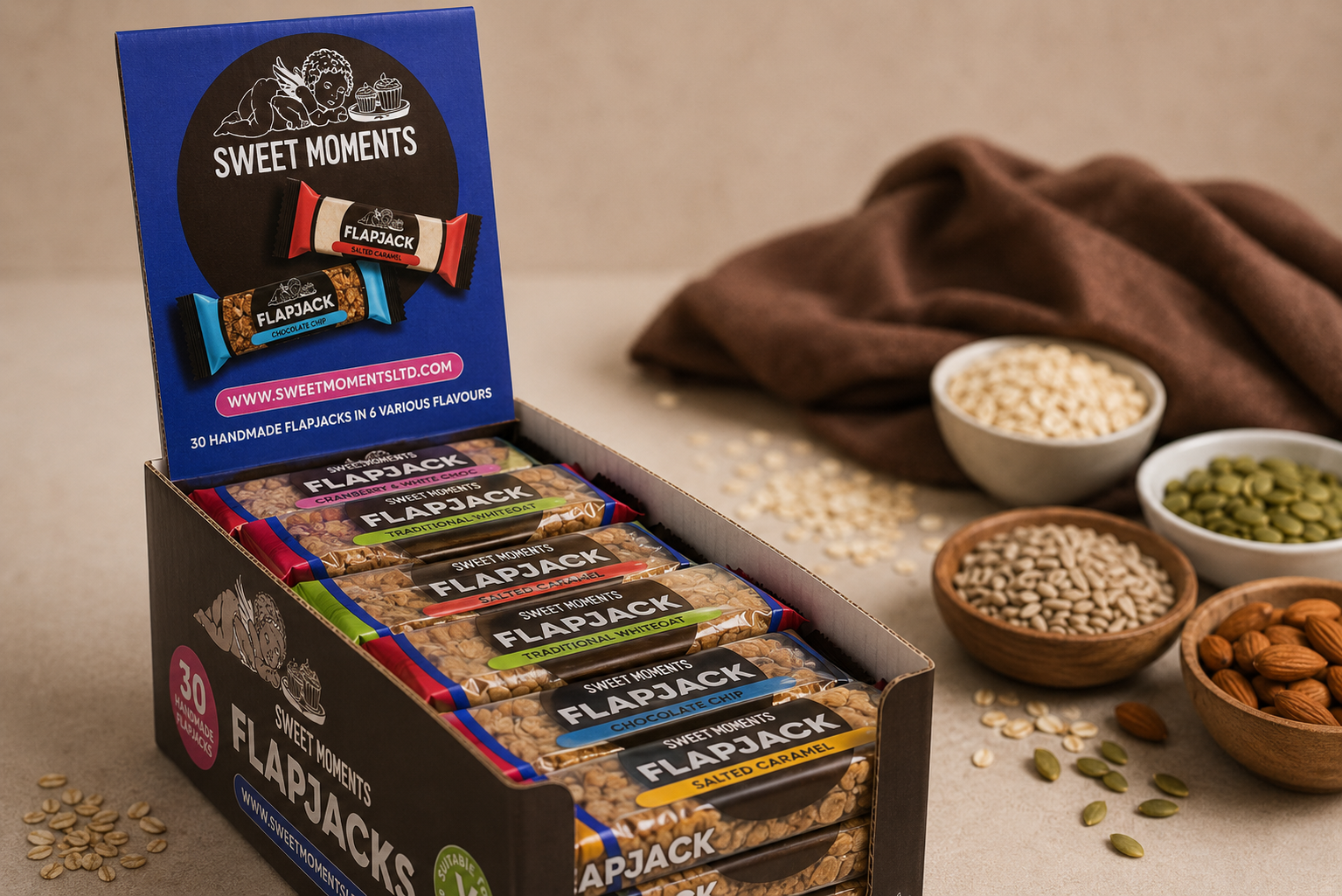 Sweet Moments Handmade Flapjack Sweet Moments Handmade Flapjack